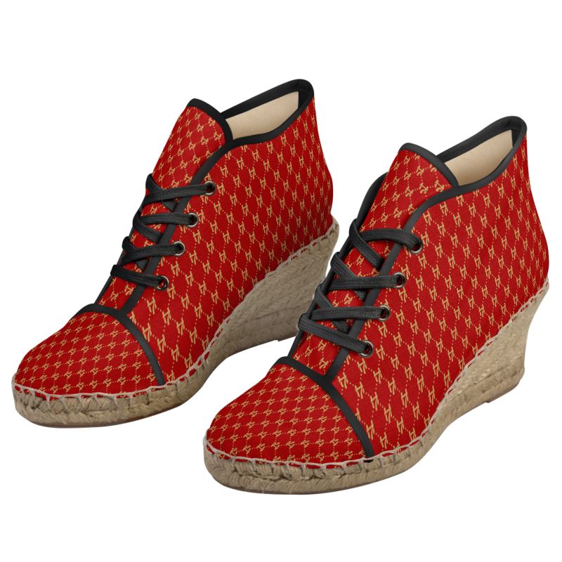 Ladies Wedge Espadrilles