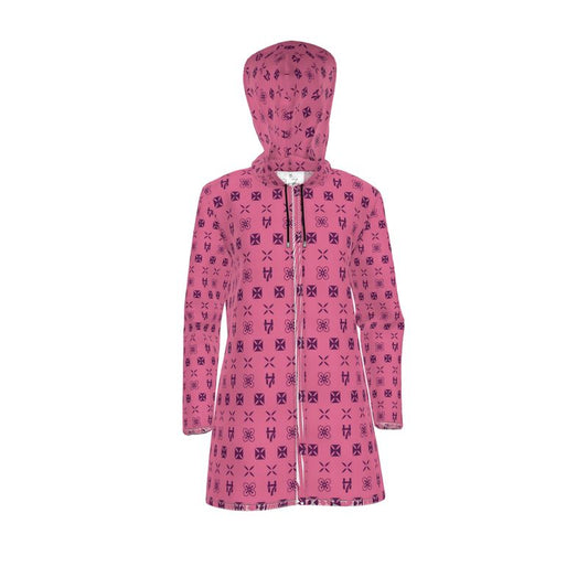 Womens Hooded Rain Mac