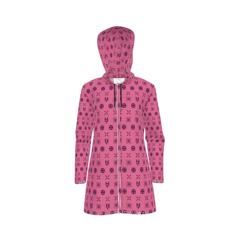 Womens Hooded Rain Mac