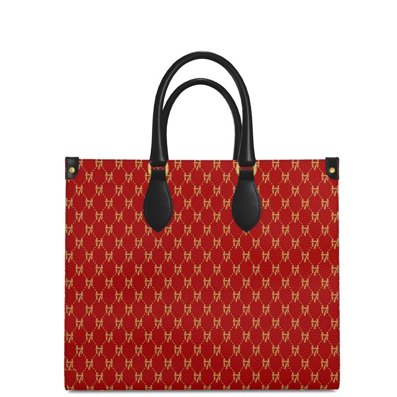 Leather Shopper Bag