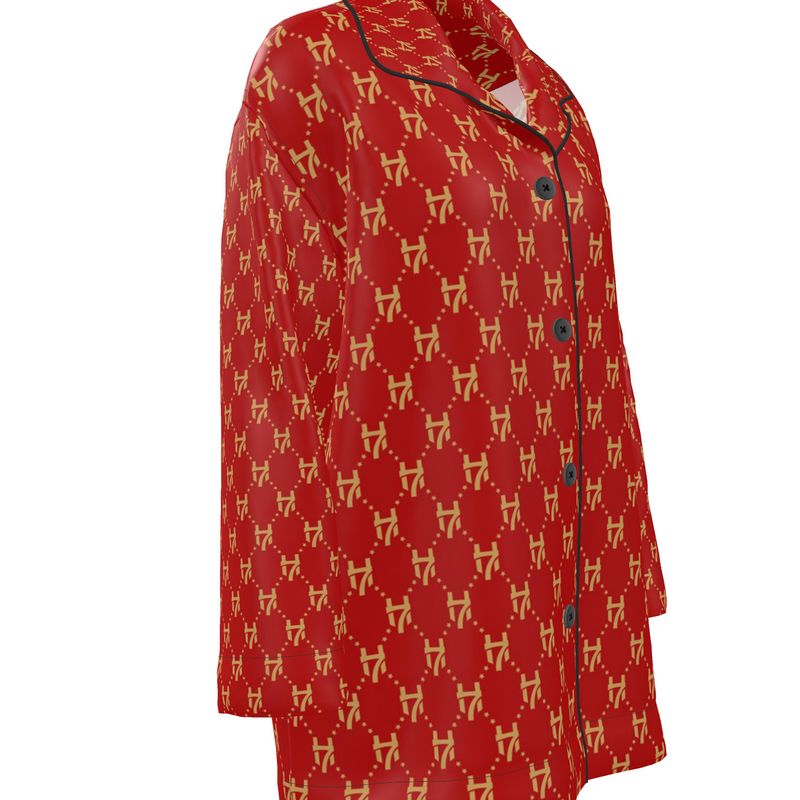 Womens Luxury Pyjama Shirt