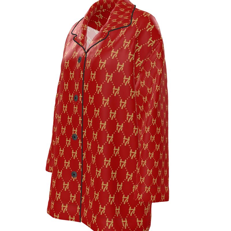 Womens Luxury Pyjama Shirt
